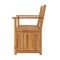 Alaterre Furniture Londonderry 47"WAcacia Wood Outdoor Storage Bench ANLD01ANO - alternate 8
